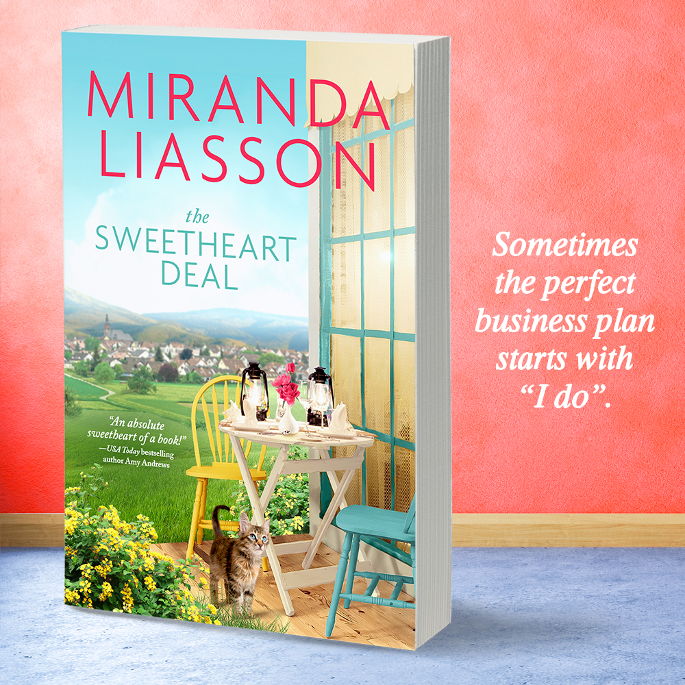 The Sweetheart Deal, Sometimes the perfect business plan stats with "I do". by Contemporary Romance Author Miranda Liasson